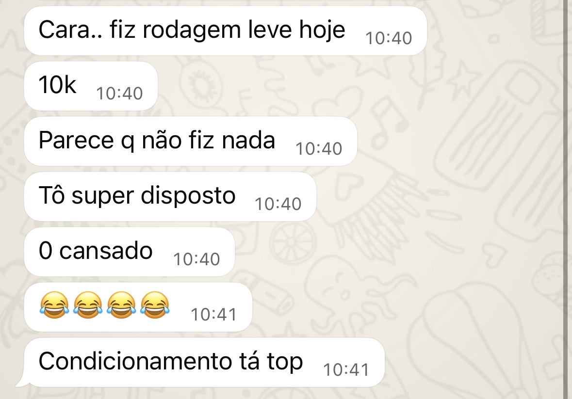 Depoimento de paciente